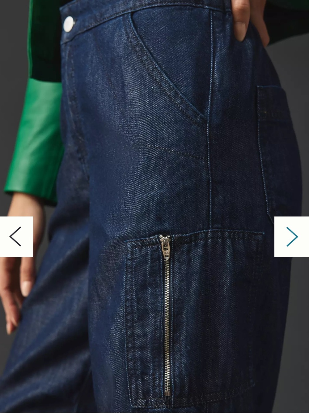 Anthropologie Pilcro Parachute Jeans, Size 32, New without Tag - Picture 5 of 16